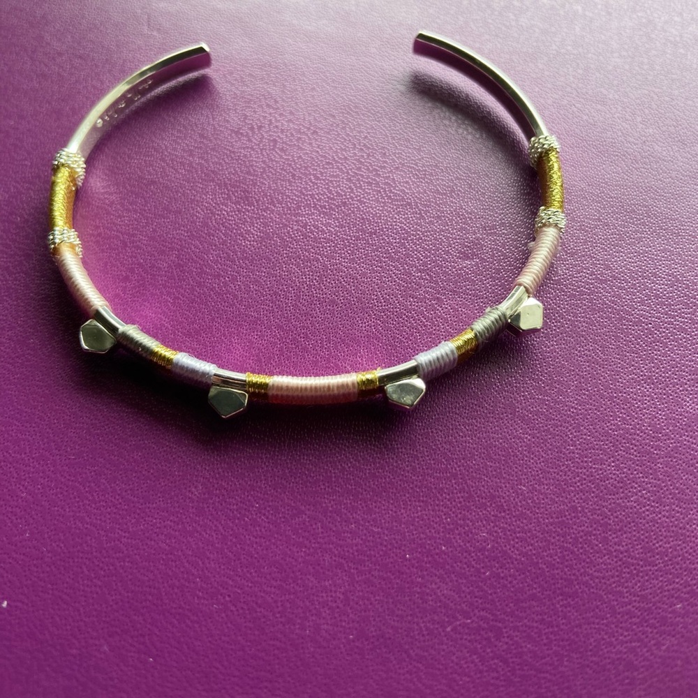 Multi-color cuff bracelet